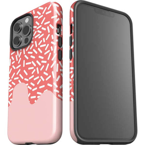 Coral Spring Sprinkles iPhone 15 Pro Max Impact Case